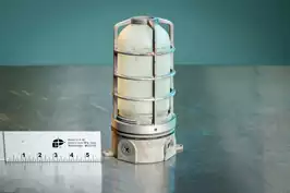 Image of Caged Pendant Jelly Jar Light