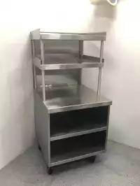 Image of Stainless Steel Med Lab Supply Cart