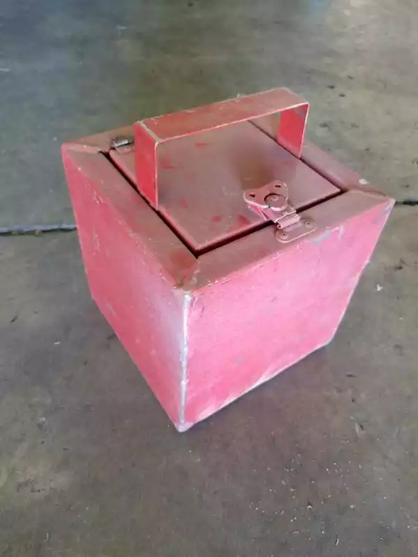Image of Red Secure Transport Box