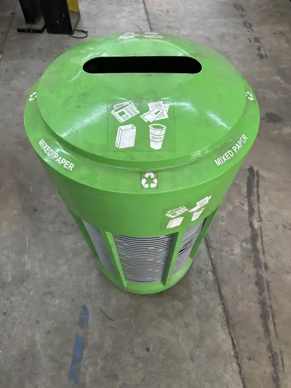 Image of Mixed Paper Recycle Can