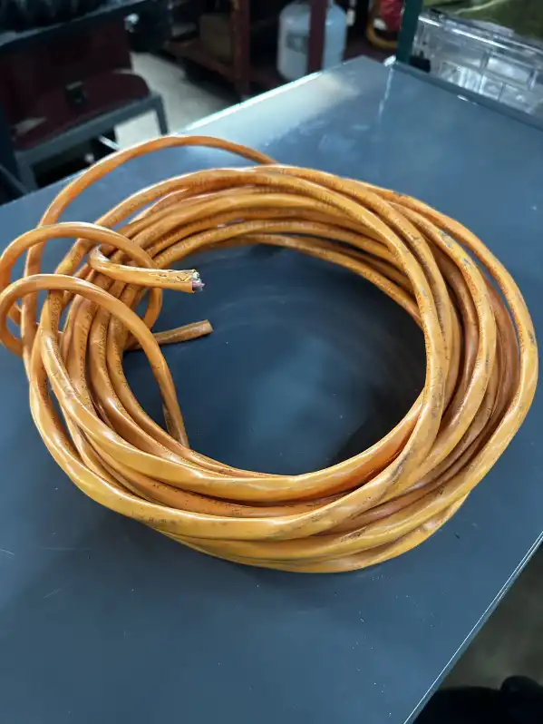 Image of Orange Extension Cable