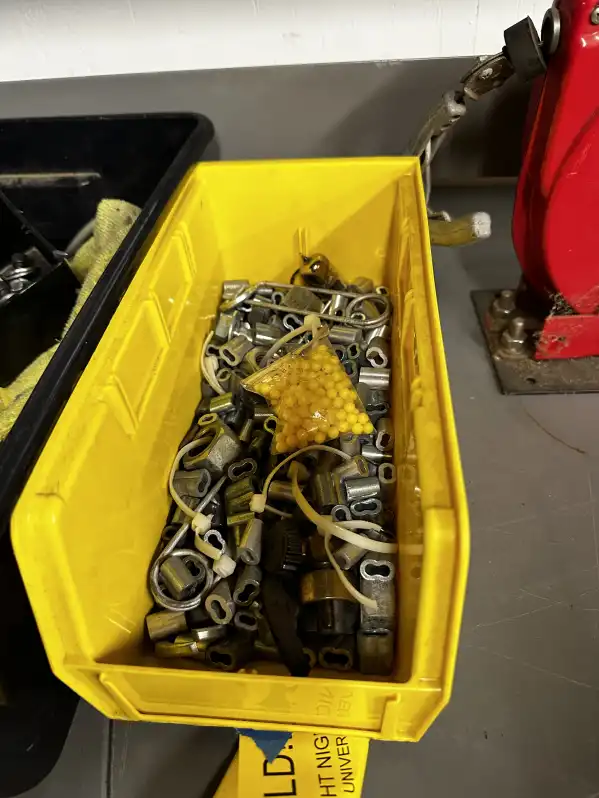 Image of Yellow Parts Bin