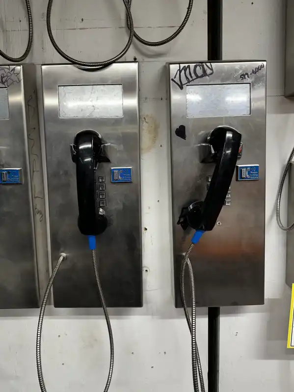 Image of Prison Pay Phones (W/ Window)