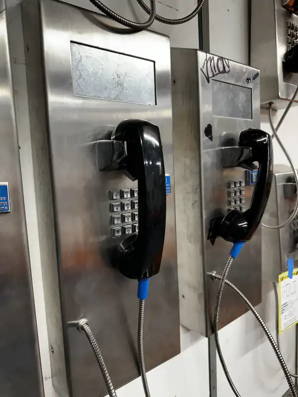 Image of Prison Pay Phones (W/ Window)