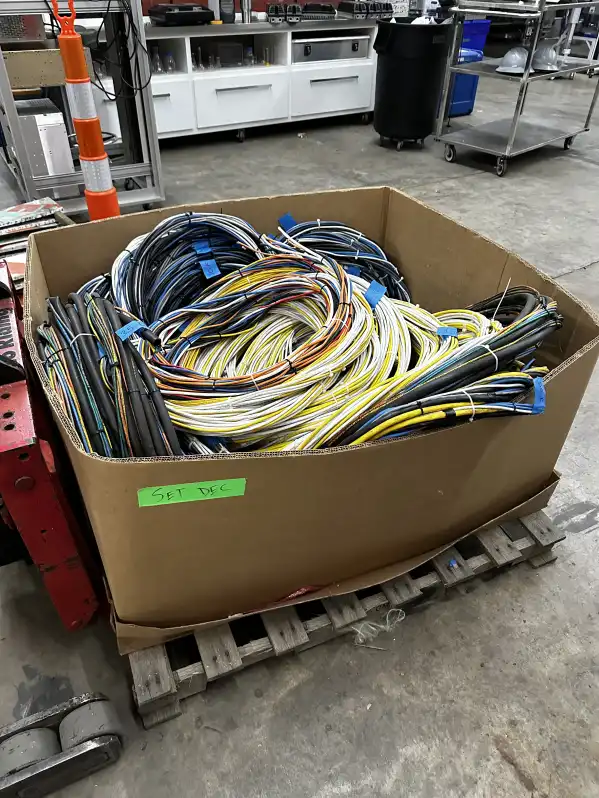 Image of Half Gaylord Of Multi Color Bundle Wire